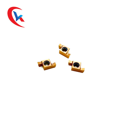 Il carburo bronzeo del rivestimento di GER-C che scanala le inserzioni scanala la larghezza 1.0-3.0mm per le macchine di CNC