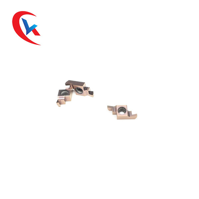 Larghezza scanalatura GER-E 1,0-4,5 mm Tagliente 2 inserti per confezione 10 inserti per scanalatura in metallo duro