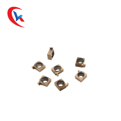 Carburo bronzeo del rivestimento dello strumento automatico di modello del tornio 6GR che scanala le inserzioni HRA91.8