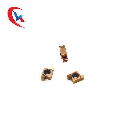 Rivestimento PVD 8GR-R 10 inserti per confezione compatibili con macchine CNC Inserti per scanalatura in metallo duro