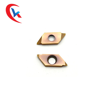 Inserzioni di giro ricoprenti bronzee del carburo di tungsteno della lama del carburo della taglierina TTPS60FR4B del filo di HRA 91,8