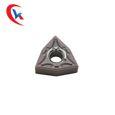 La fresatura ricoprente del carburo di WNMG080404-MA PVD inserisce la rifinitura di acciaio inossidabile
