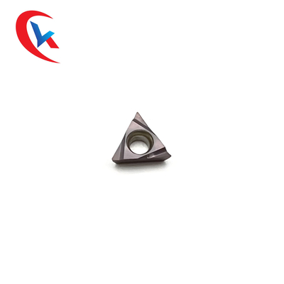 Inserzioni del carburo di TPGH110302 L-S Pvd Coating Tungsten con l'angolo dell'avanguardia 60°