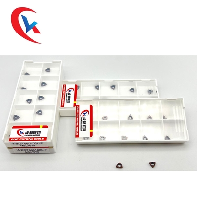 Acciaio inossidabile di WBGT060202 L-F Tungsten Carbide Inserts che finisce rivestimento fisico