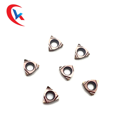 Acciaio inossidabile di WBGT060202 L-F Tungsten Carbide Inserts che finisce rivestimento fisico