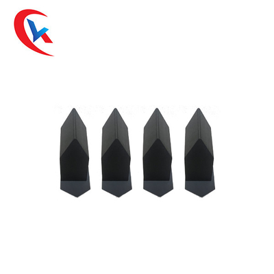 Parti Gray Color d'argento di usura del carburo di tungsteno di saldatura di acciaio