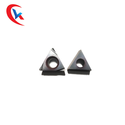 Inserzione di taglio del carburo di tungsteno di TPGH090204L per gli strumenti per tornitura lavoranti d'alesaggio del tornio di CNC di acciaio inossidabile delle inserzioni