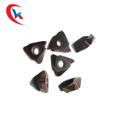 La fresatura verticale del filo inserisce le inserzioni resistenti all'uso ricoprenti bronzee del carburo di tungsteno MTT43R6004
