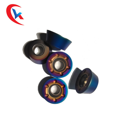 Rivestimento rotondo RDEW1204MO-V1 di HRC 40 - 45 di CVD delle inserzioni di fresatura del carburo