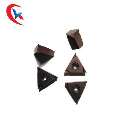 Macchina del cermet della testa di TNGG160401 R-S Triangular Lathe Blade che preme le inserzioni del carburo di tungsteno della lama