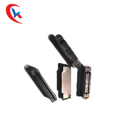 Scanalatura del carburo ricoprente di CVD del PVC di serie 92 HRA dell'inserzione MRMN del carburo di CNC che scanala le inserzioni