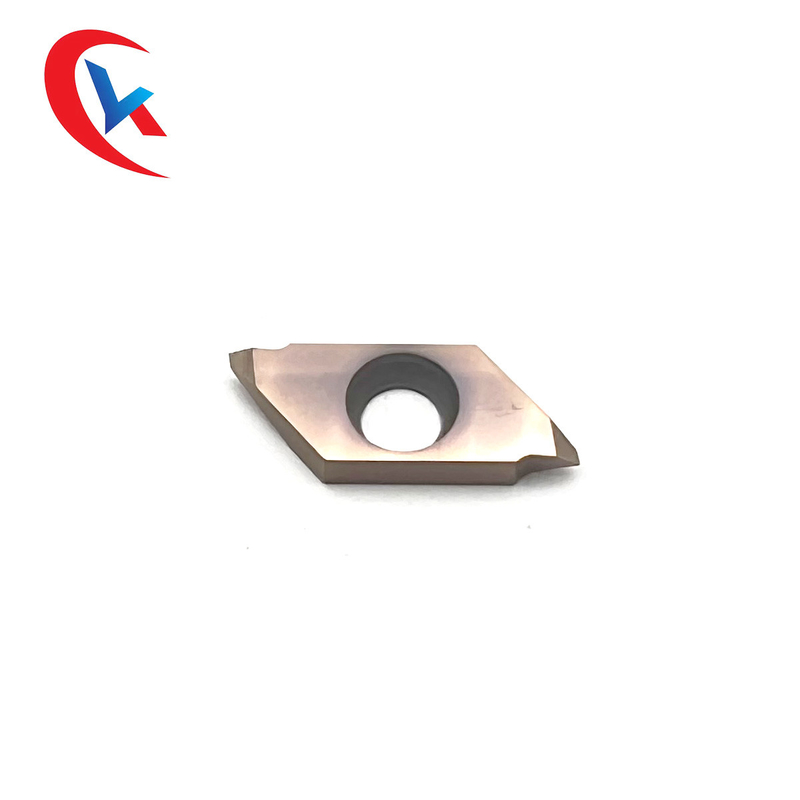 Inserzioni di giro ricoprenti bronzee del carburo di tungsteno della lama del carburo della taglierina TTPS60FR4B del filo di HRA 91,8