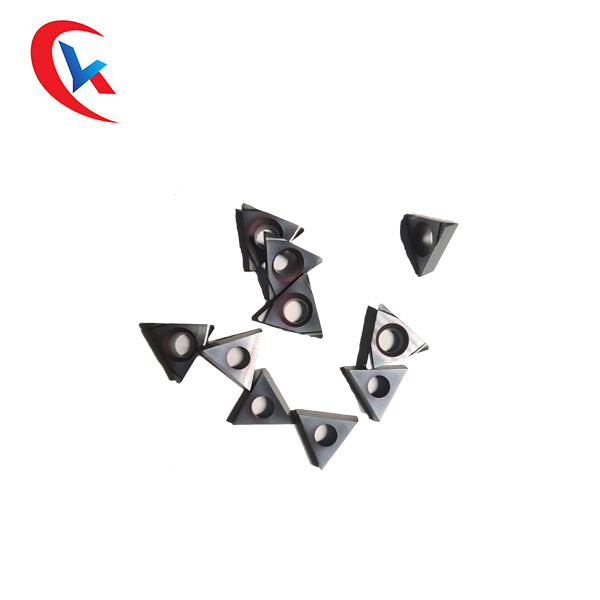 Inserzione di taglio del carburo di tungsteno di TPGH090204L per gli strumenti per tornitura lavoranti d'alesaggio del tornio di CNC di acciaio inossidabile delle inserzioni